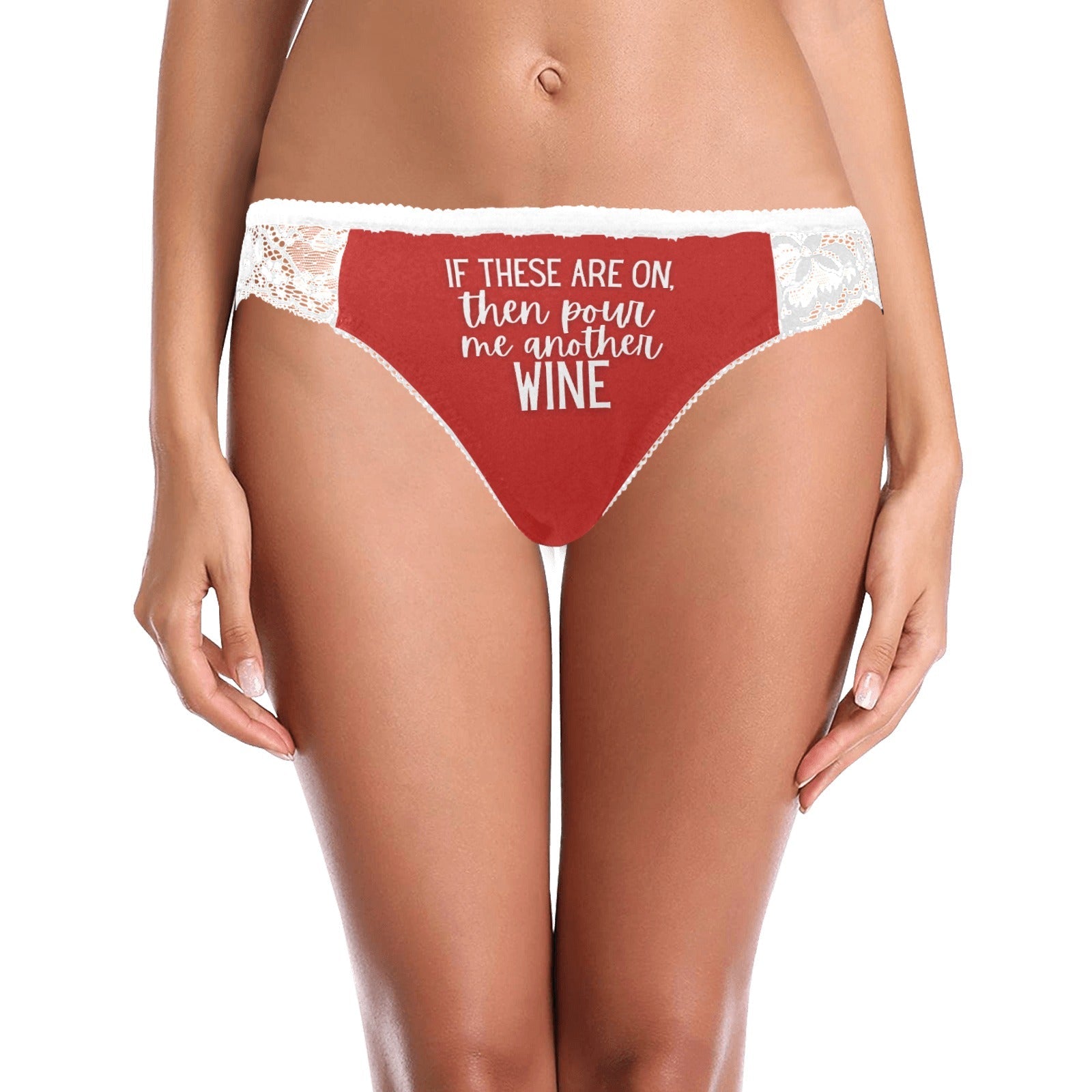 Pour Another Wine Lace Undies - GetGifts