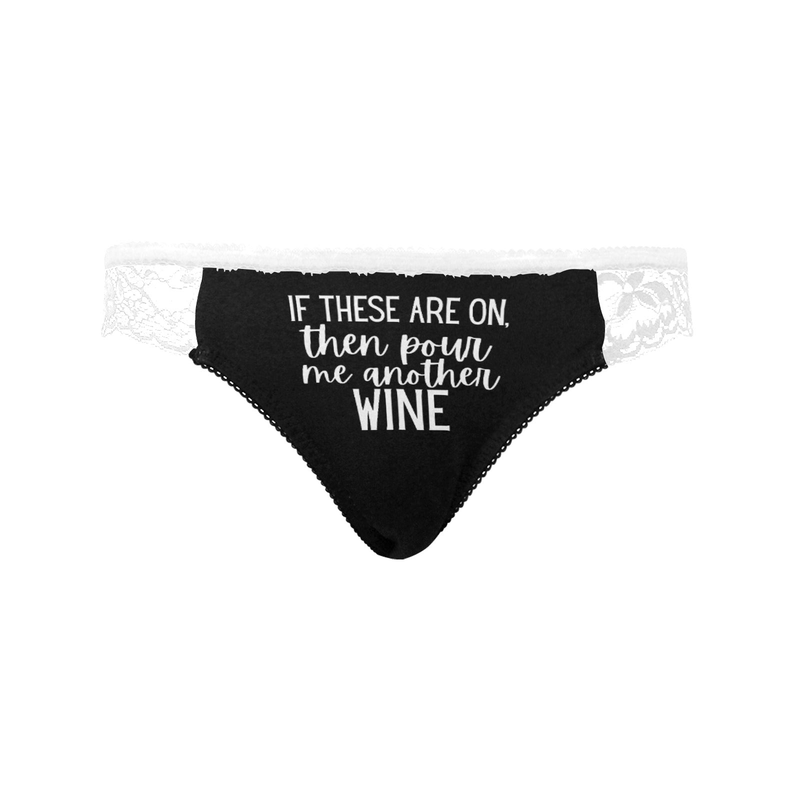 Pour Another Wine Lace Undies - GetGifts