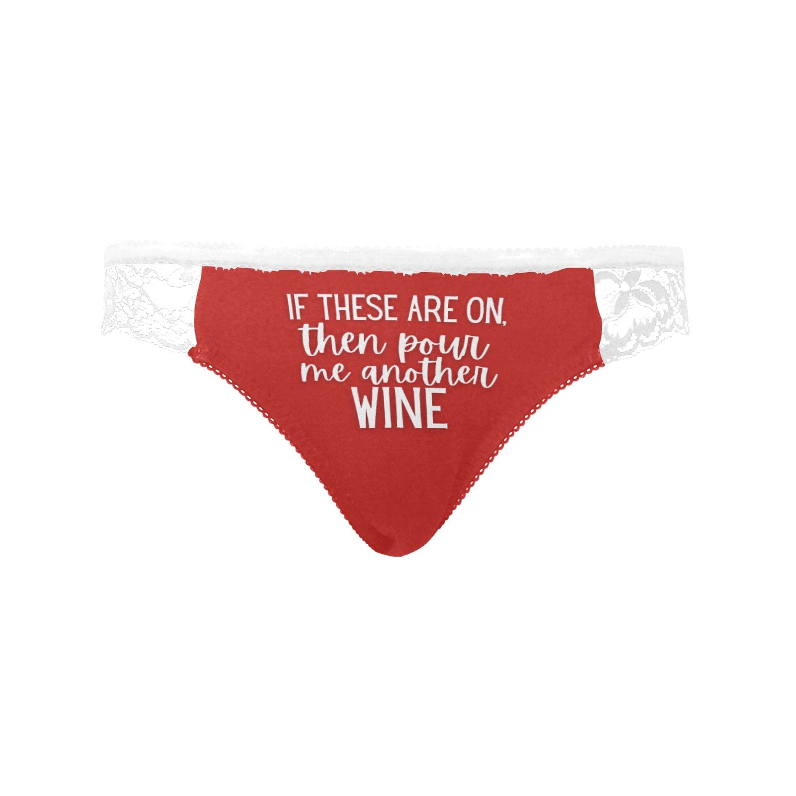 Pour Another Wine Lace Undies - GetGifts