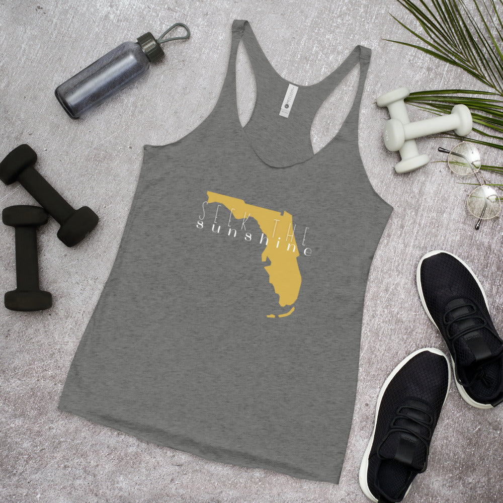 Seek the Sunshine Tank Top - Premium Heather / XS