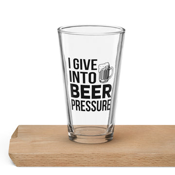 Beer Pressure Pint Glass