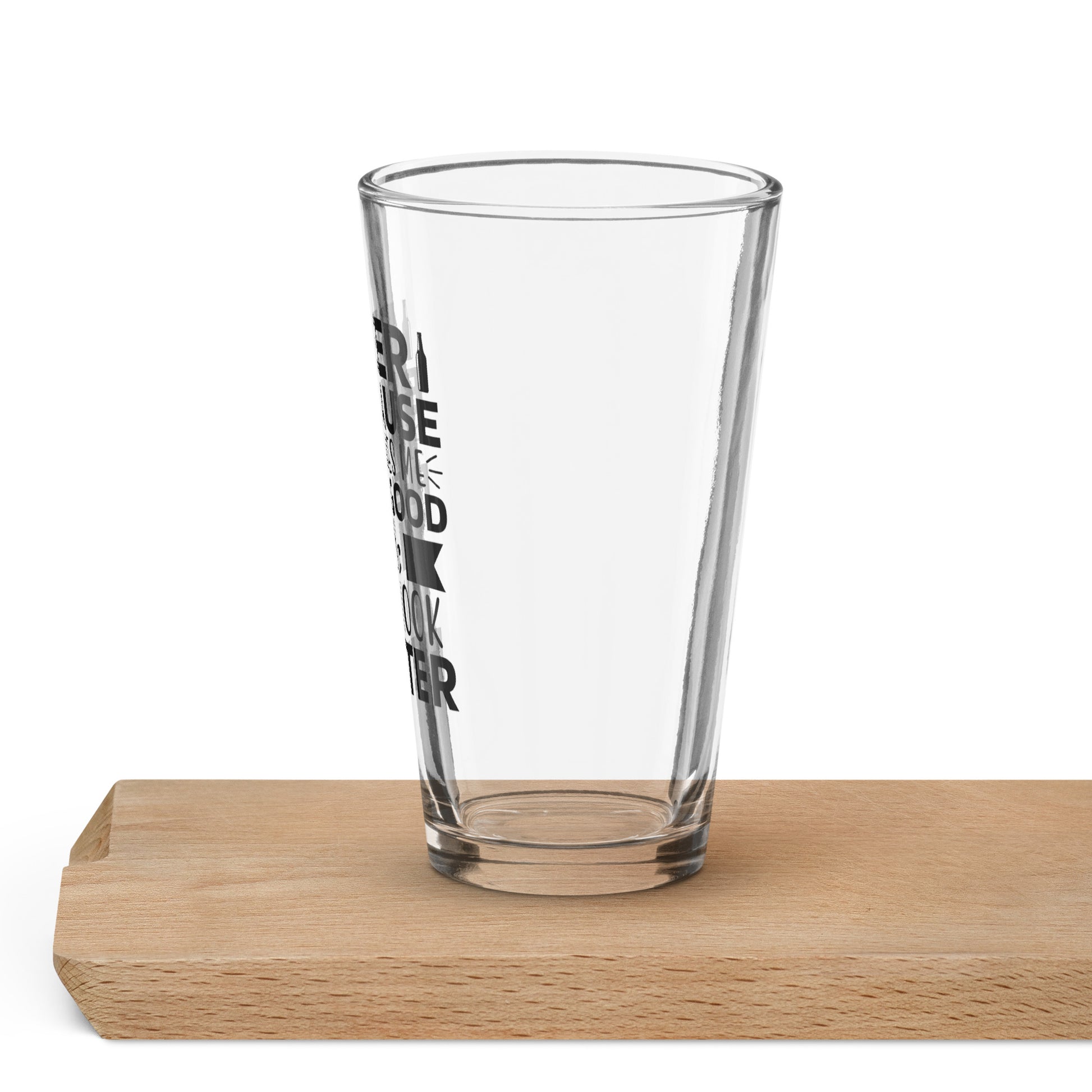 Beer Because Pint Glass - GetGifts