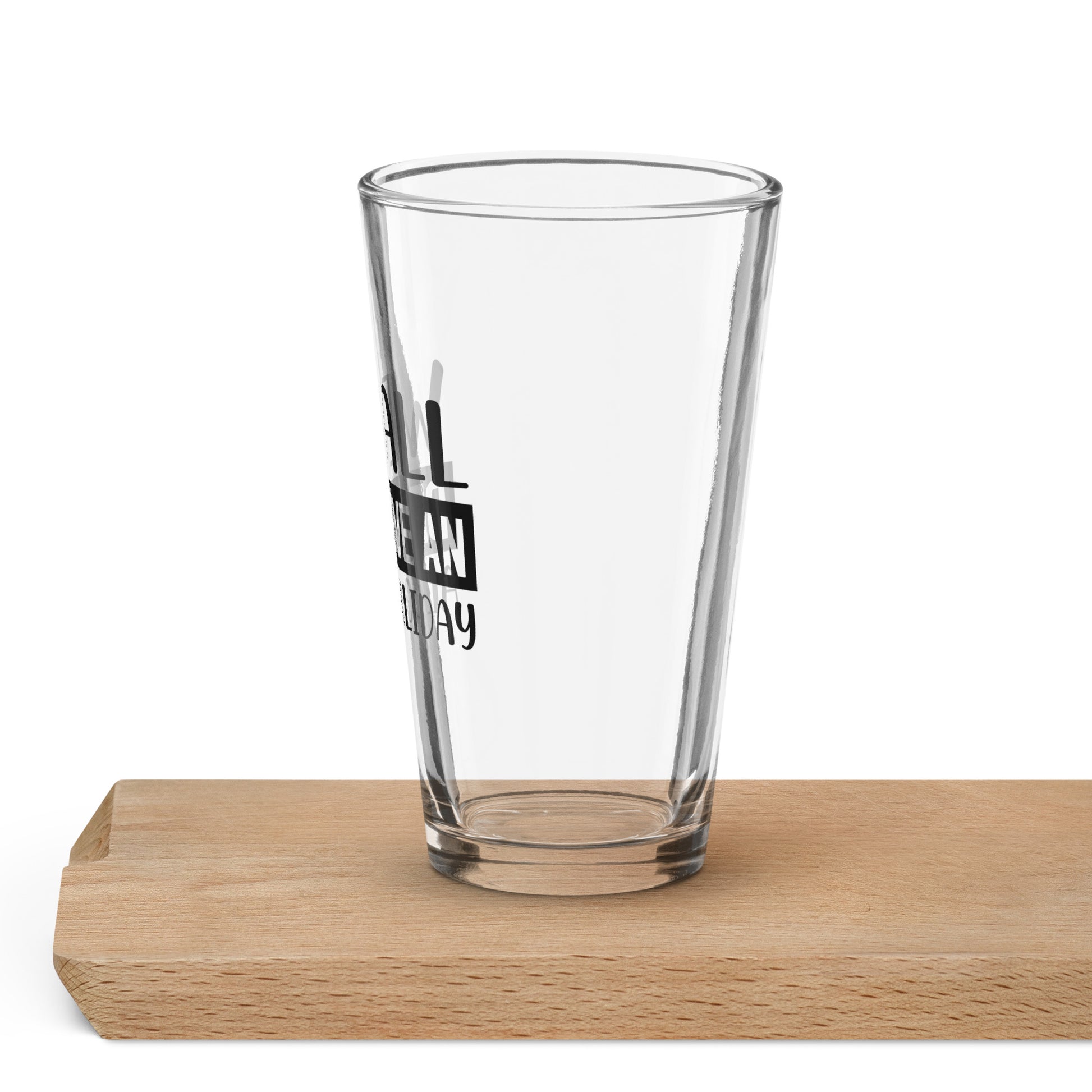 AlcoholiDay Pint Glass - GetGifts