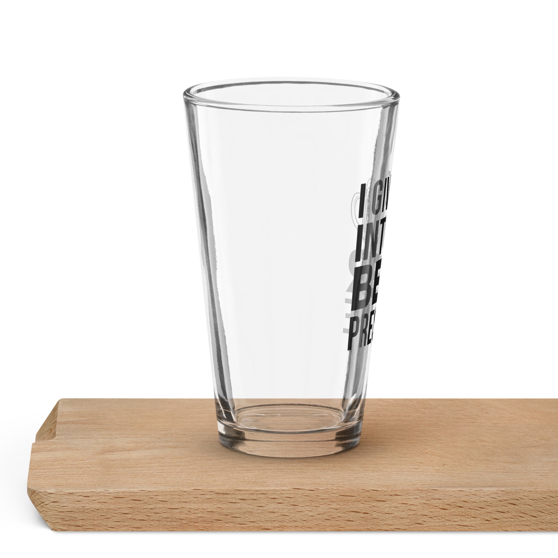 Beer Pressure Pint Glass - GetGifts