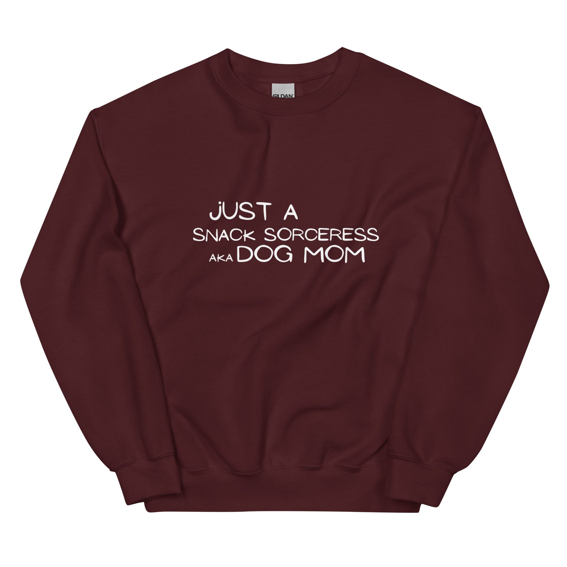 Snack Sorceress Sweatshirt - Maroon / S