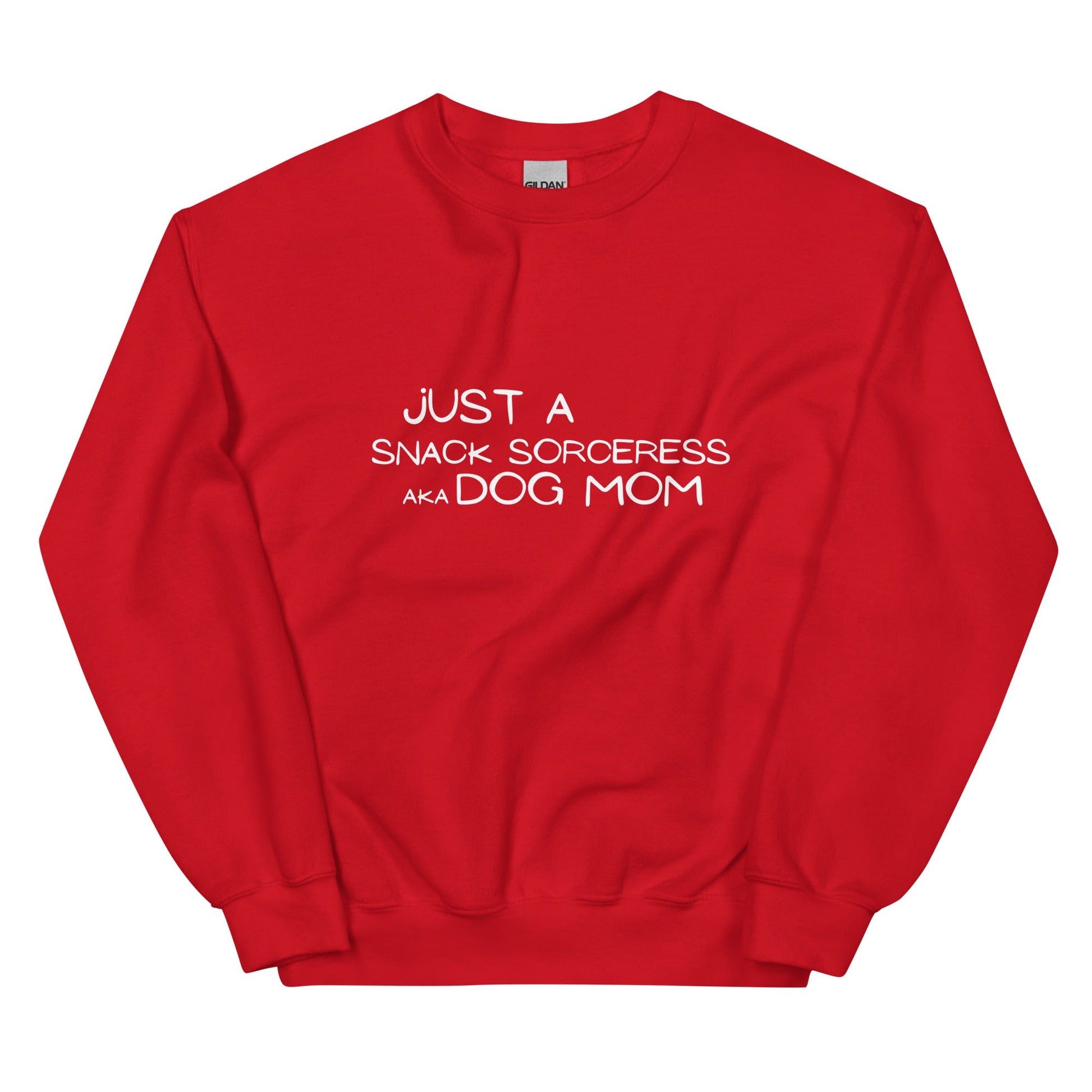 Snack Sorceress Sweatshirt - Red / S