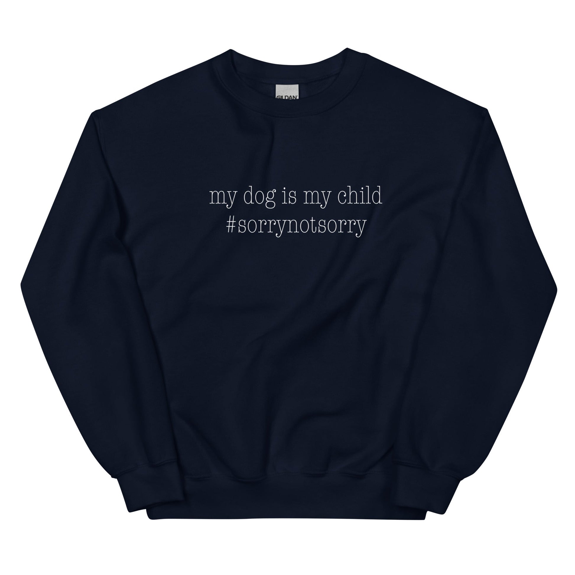 Sorry Not Sweatshirt - Navy / S