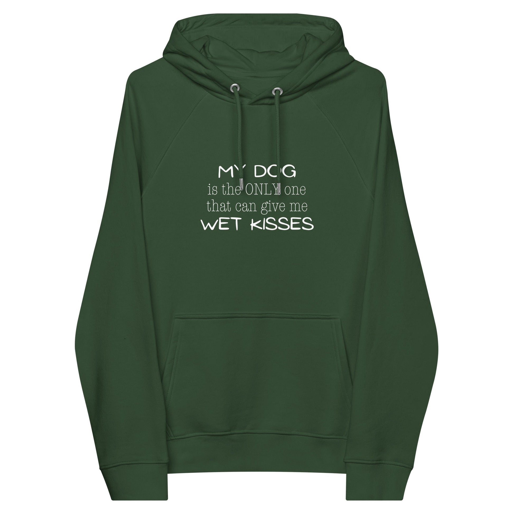 Wet Kisses Hoodie - Bottle green / XS