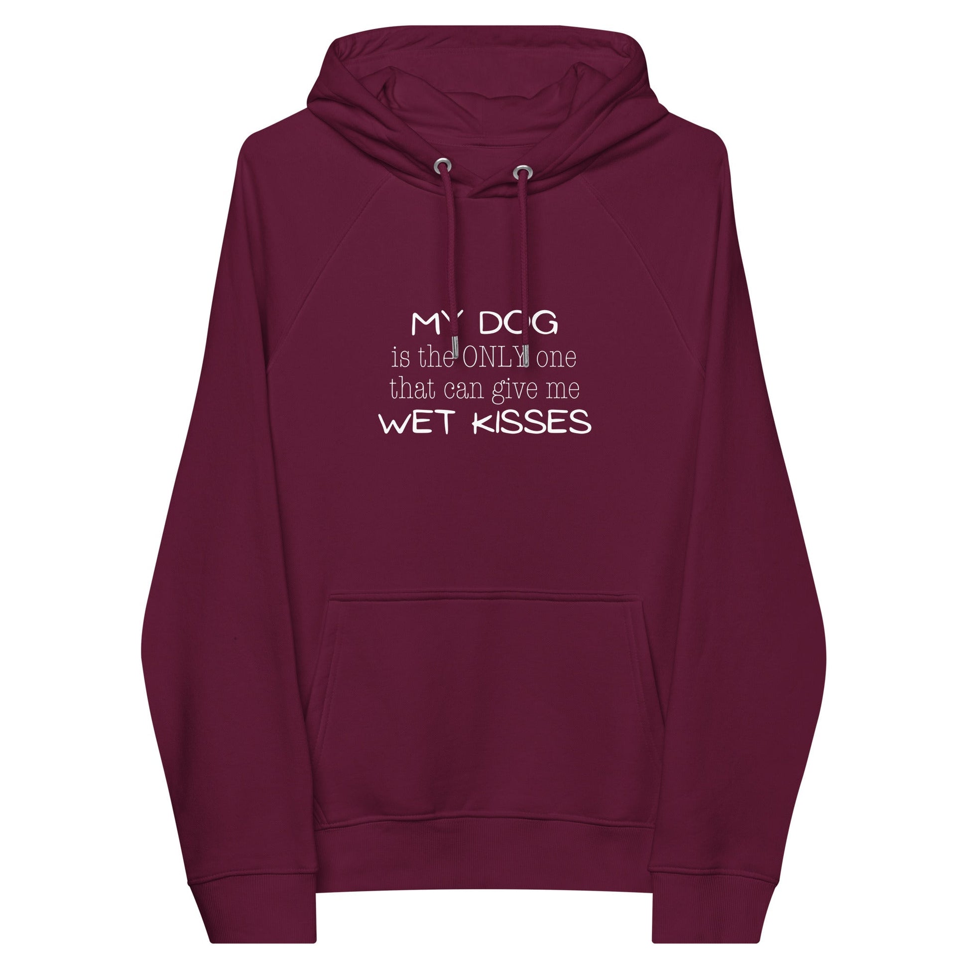 Wet Kisses Hoodie - Burgundy / XS