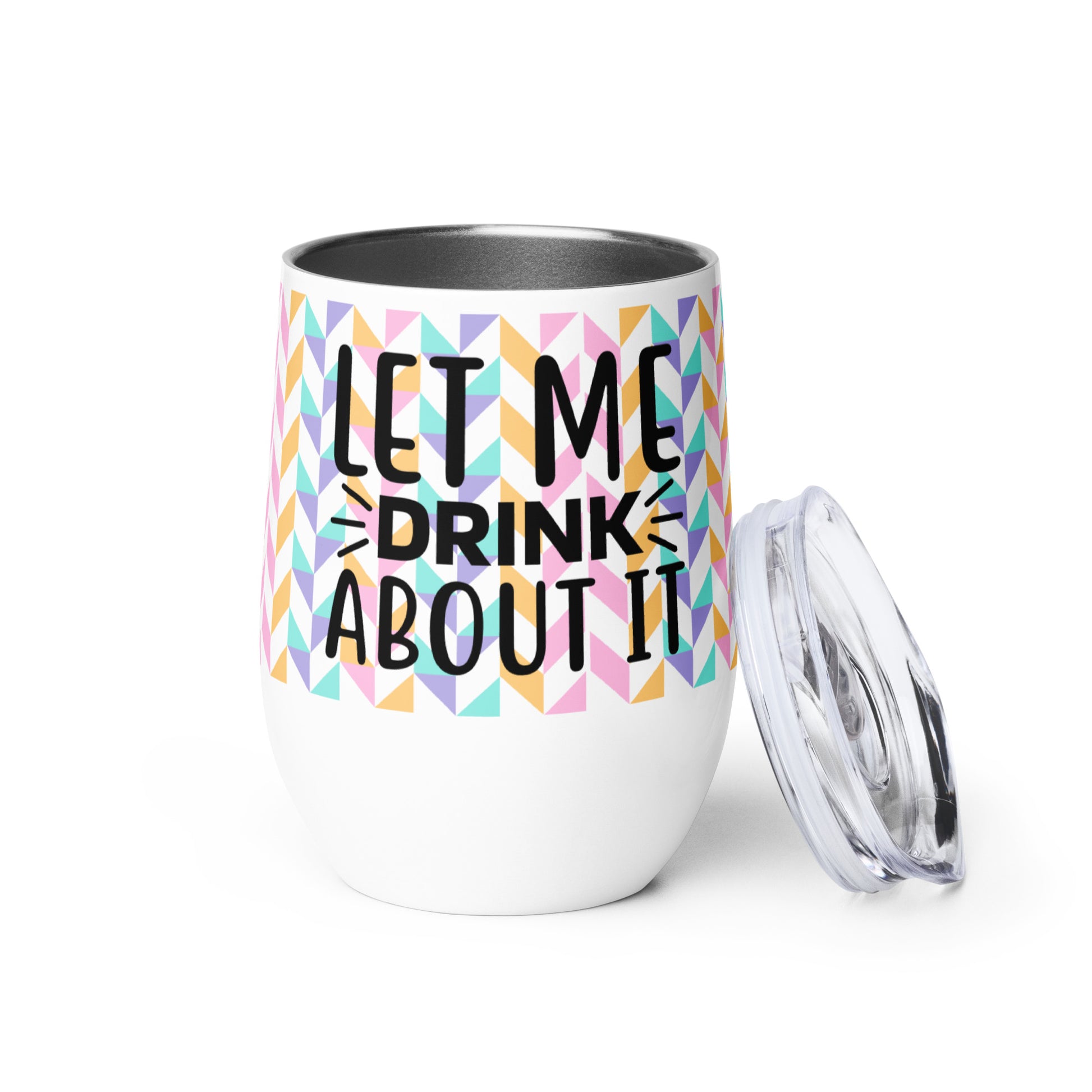 Drink About It Wine Tumbler - GetGifts