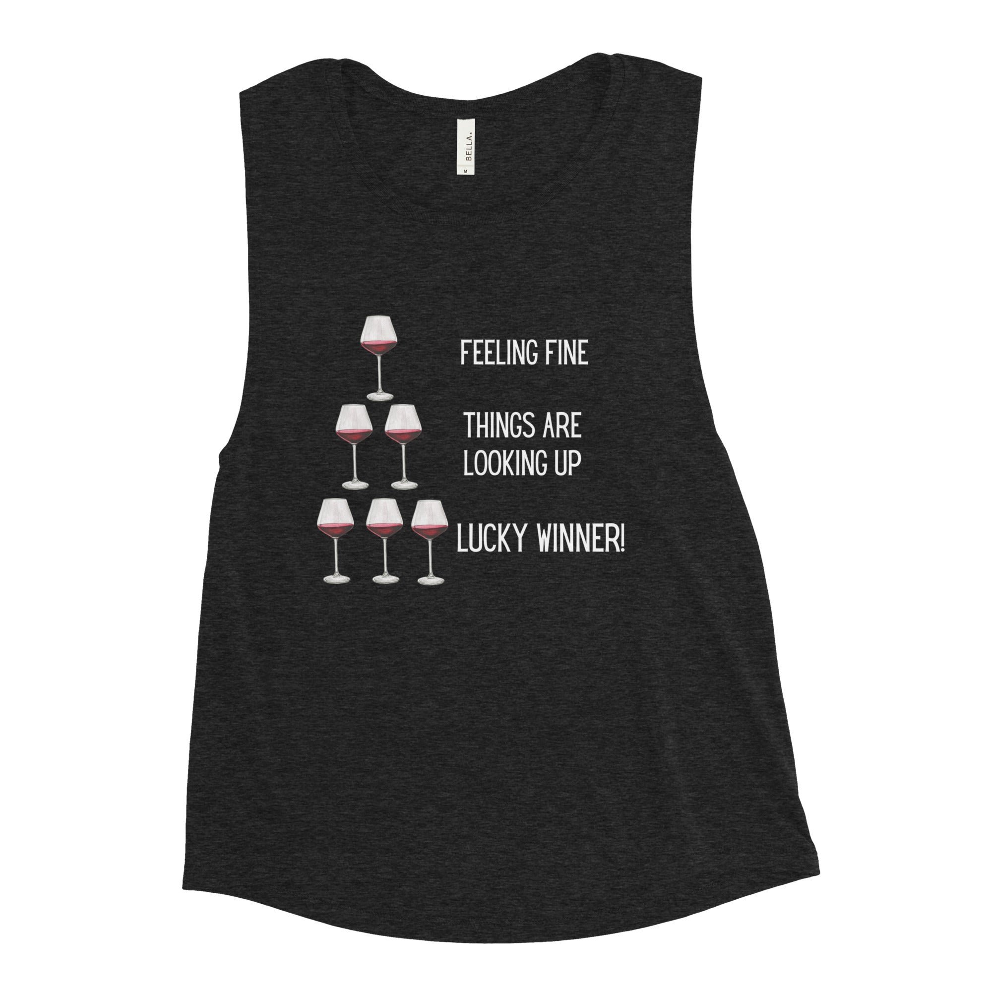 Wine Lucky Winner Tank - GetGifts