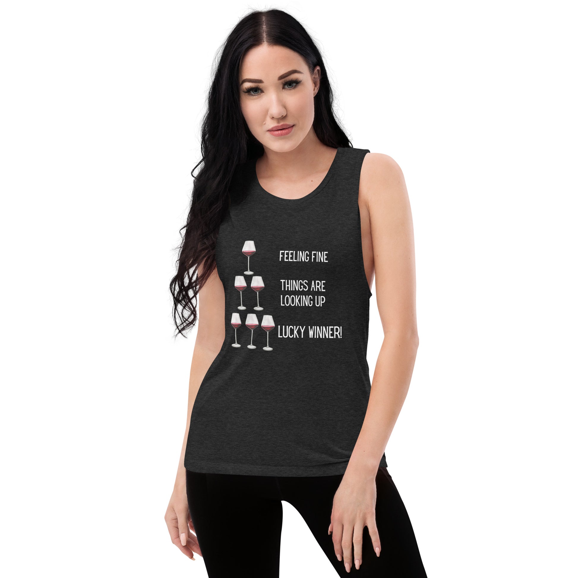 Wine Lucky Winner Tank - GetGifts