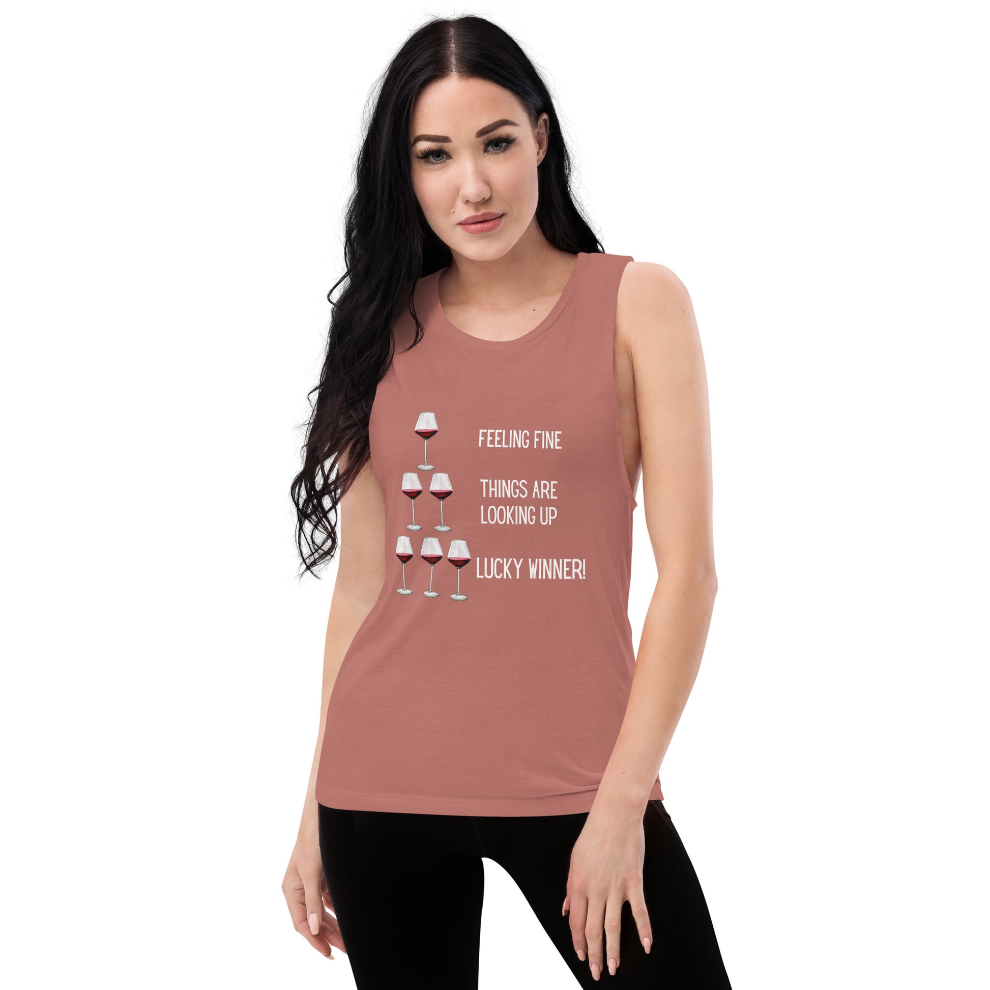 Wine Lucky Winner Tank - GetGifts